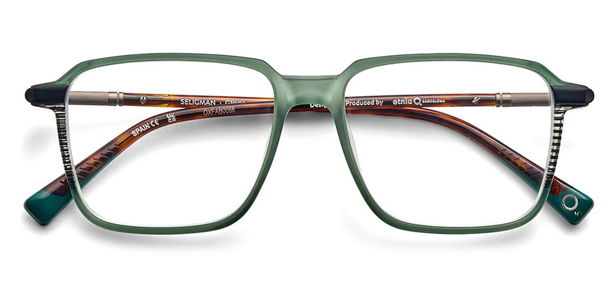 Etnia Barcelona® SELIGMAN 5 SELIGM 53O GRHV - GRHV Green/Havana Eyeglasses