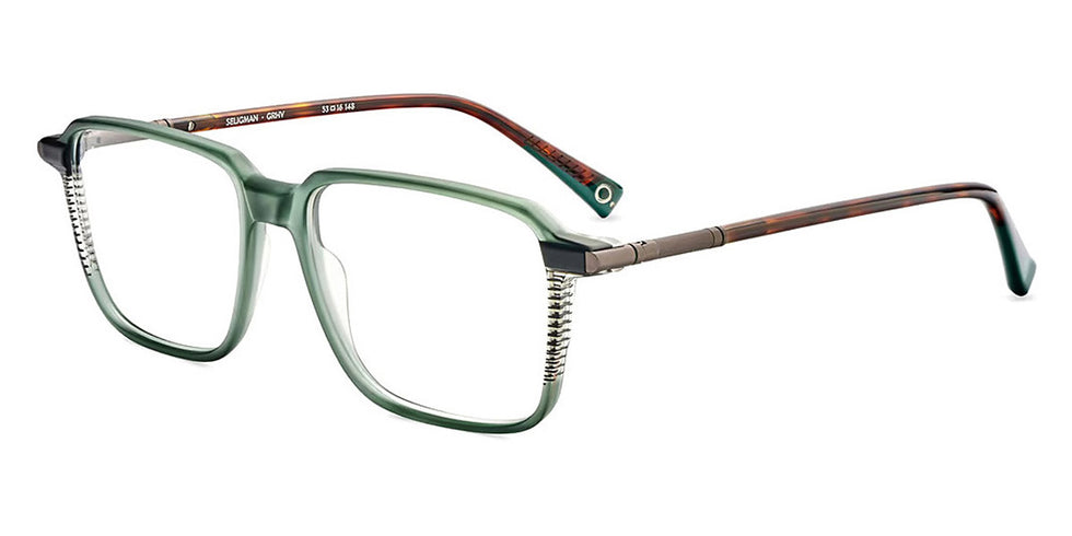 Etnia Barcelona® SELIGMAN 5 SELIGM 53O GRHV - GRHV Green/Havana Eyeglasses