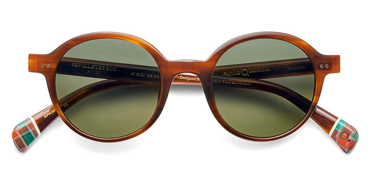Etnia Barcelona® SES ILLETES SUN 5 SESILL 47S HVGR - HVGR Havana/Green Sunglasses