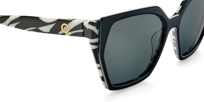 Etnia Barcelona® SYLYS 5 SYLYS 57S BKZE - BKZE Black/Zebra Sunglasses