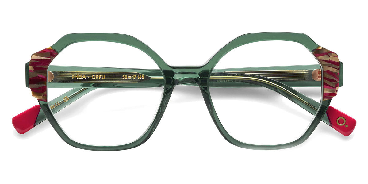 Etnia Barcelona® THEIA 5 THEIA 50O GRFU - GRFU Green/Pink Eyeglasses