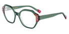 Etnia Barcelona® THEIA 5 THEIA 50O GRFU - GRFU Green/Pink Eyeglasses