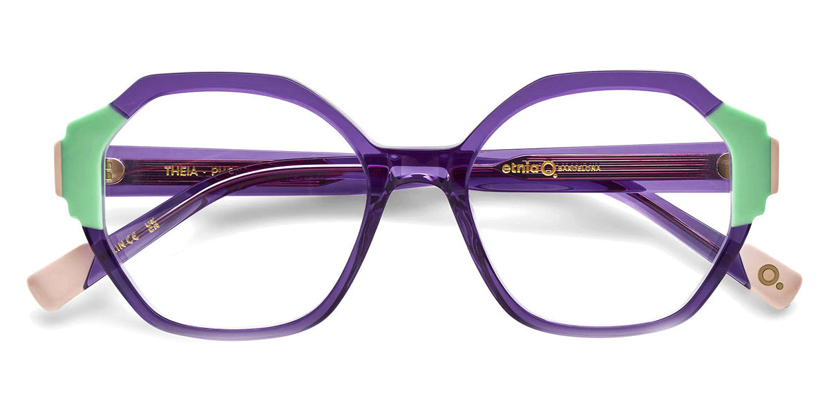 Etnia Barcelona® THEIA 5 THEIA 50O PUGR - PUGR Purple/Green Eyeglasses