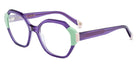 Etnia Barcelona® THEIA 5 THEIA 50O PUGR - PUGR Purple/Green Eyeglasses