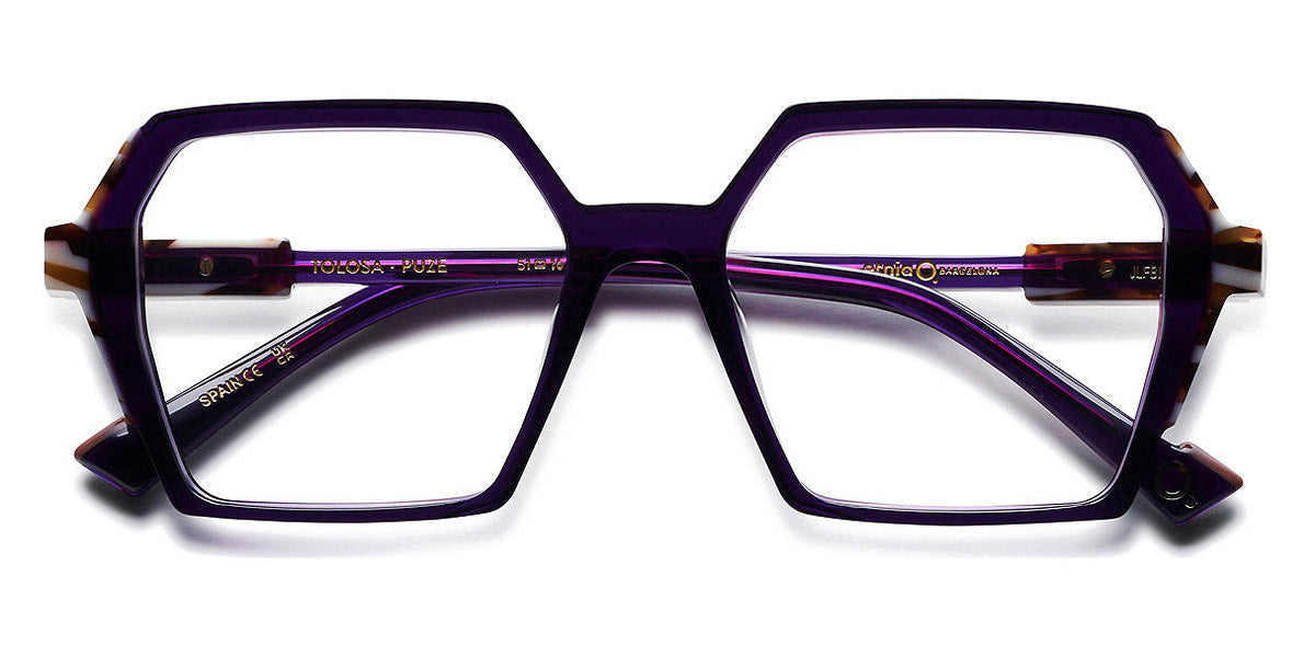 Etnia Barcelona® TOLOSA 5 TOLOSA 51O PUZE - PUZE Purple/Zebra Eyeglasses