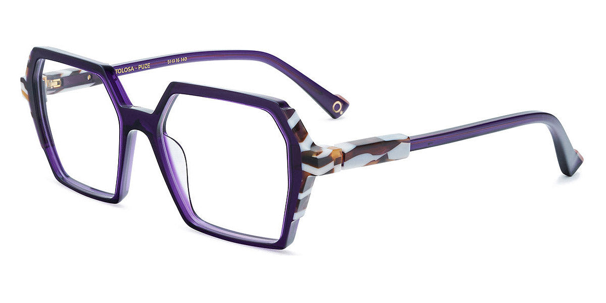 Etnia Barcelona® TOLOSA 5 TOLOSA 51O PUZE - PUZE Purple/Zebra Eyeglasses