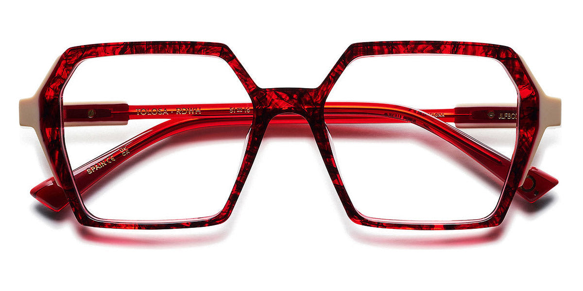 Etnia Barcelona® TOLOSA 5 TOLOSA 51O RDWH - RDWH Red/White Eyeglasses