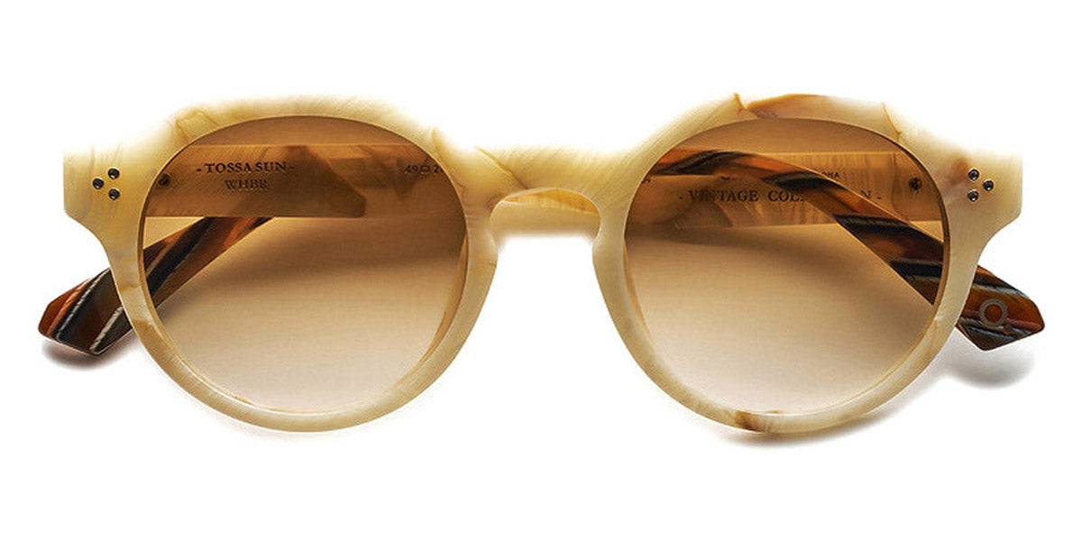 Etnia Barcelona® TOSSA SUN 5 TOSSA 49S WHBR - WHBR White/Brown Sunglasses