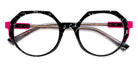 Etnia Barcelona® TRASTAMARA 5 TRASTA 51O BKFU - BKFU Black/Pink Eyeglasses