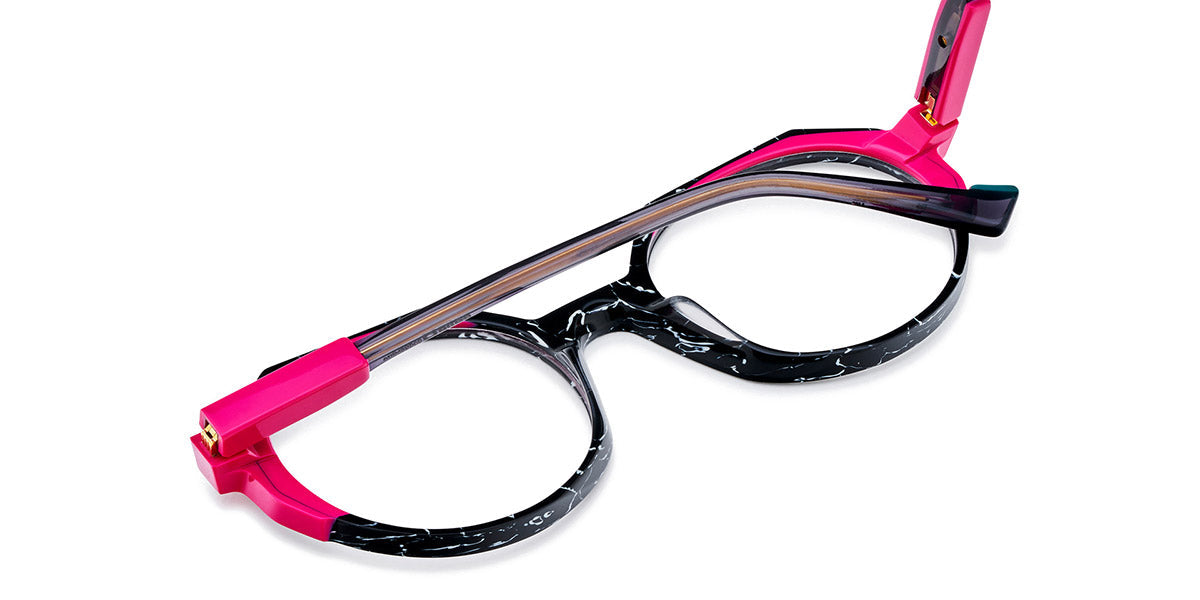 Etnia Barcelona® TRASTAMARA 5 TRASTA 51O BKFU - BKFU Black/Pink Eyeglasses