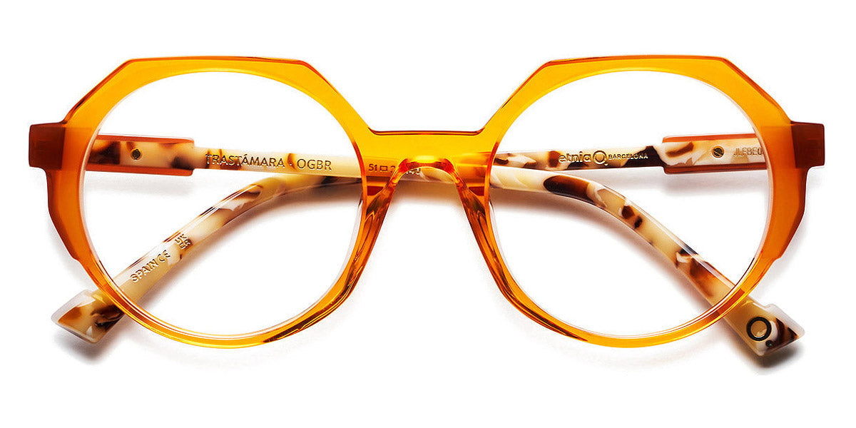 Etnia Barcelona® TRASTAMARA 5 TRASTA 51O OGBR - OGBR Orange/Brown Eyeglasses