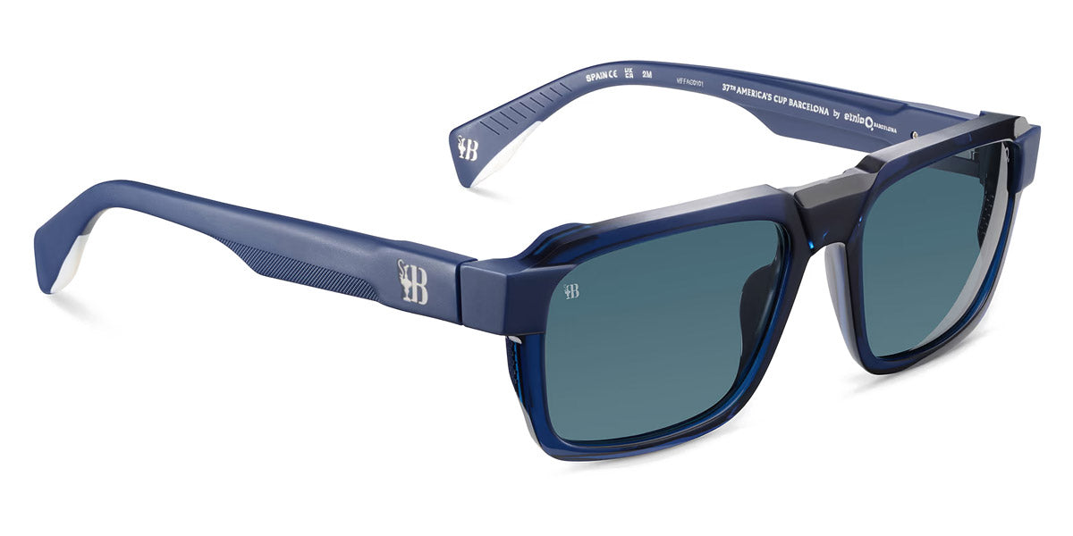 Etnia Barcelona® TWO GUNS C.A. 5 TWOG L 55S BL - BL Blue Sunglasses
