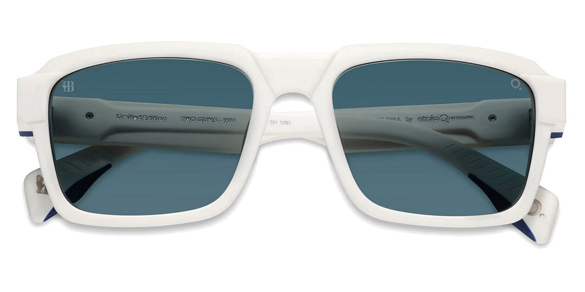 Etnia Barcelona® TWO GUNS C.A. 5 TWOG L 55S WH - WH White Sunglasses