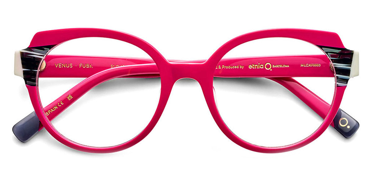Etnia Barcelona® VENUS 5 VENUS 51O FUBK - FUBK Pink/Black Eyeglasses