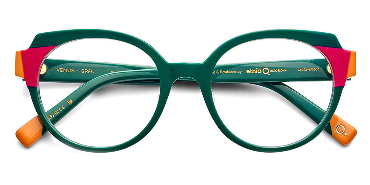 Etnia Barcelona® VENUS 5 VENUS 51O GRFU - GRFU Green/Pink Eyeglasses