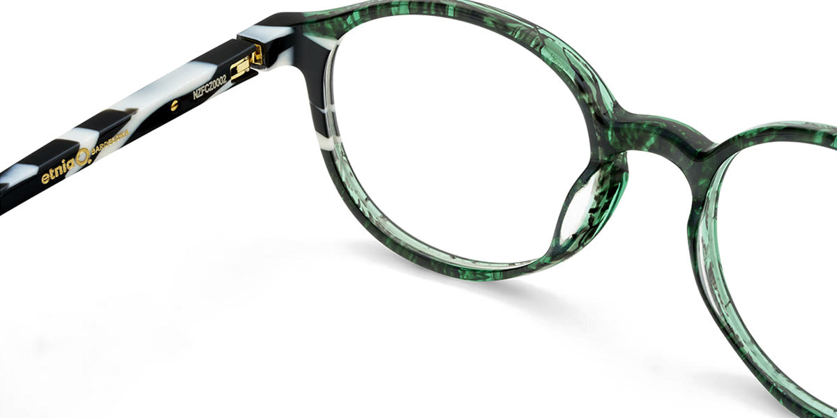 Etnia Barcelona® VERA 5 VERA 50O GRZE - GRZE Green/Zebra Eyeglasses