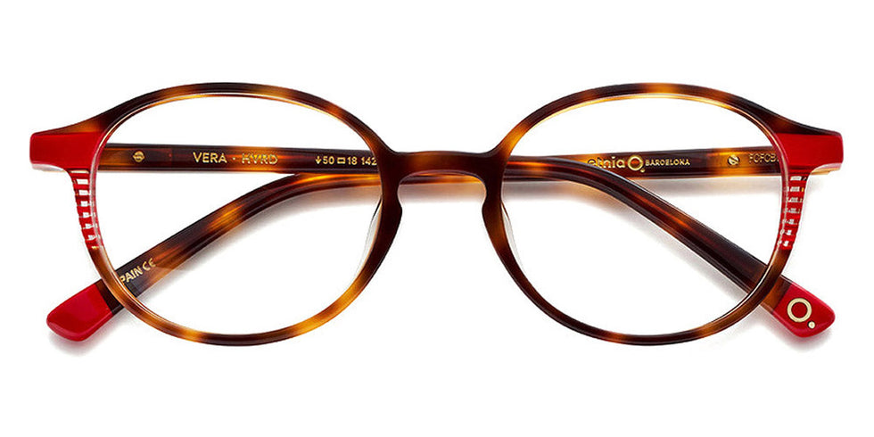 Etnia Barcelona® VERA 5 VERA 48O HVRD - HVRD Havana/Red Eyeglasses
