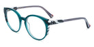 Etnia Barcelona® WALES 5 WALES 51O GRZE - GRZE Green/Zebra Eyeglasses