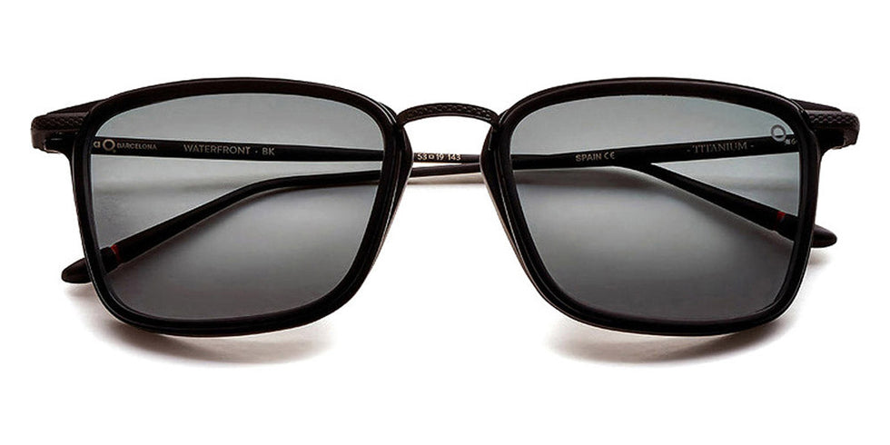 Etnia Barcelona® WATERFRONT SUN 5 WATERF 53S BK - BK Black Sunglasses