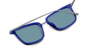 Etnia Barcelona® WATERFRONT SUN 5 WATERF 53S SLBL - SLBL Silver/Blue Sunglasses
