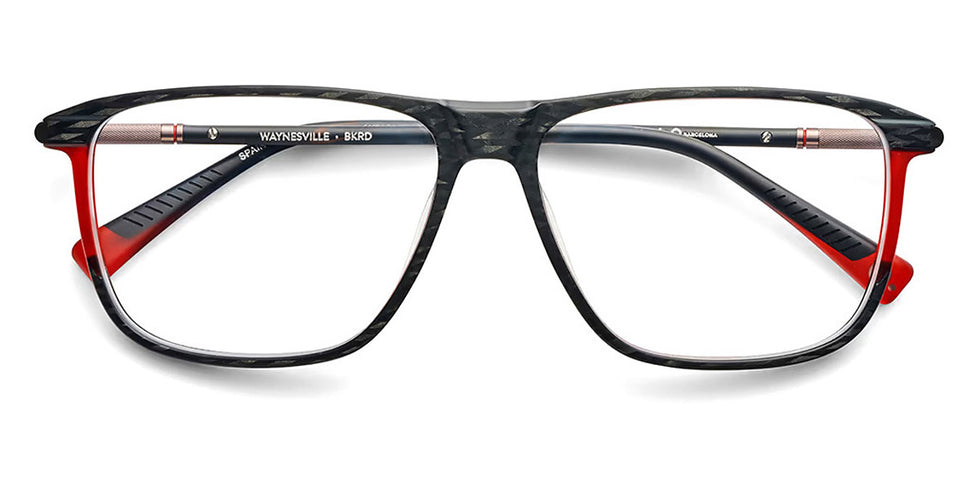 Etnia Barcelona® WAYNESVILLE 5 WAYNES 60O BKRD - BKRD Black/Red Eyeglasses