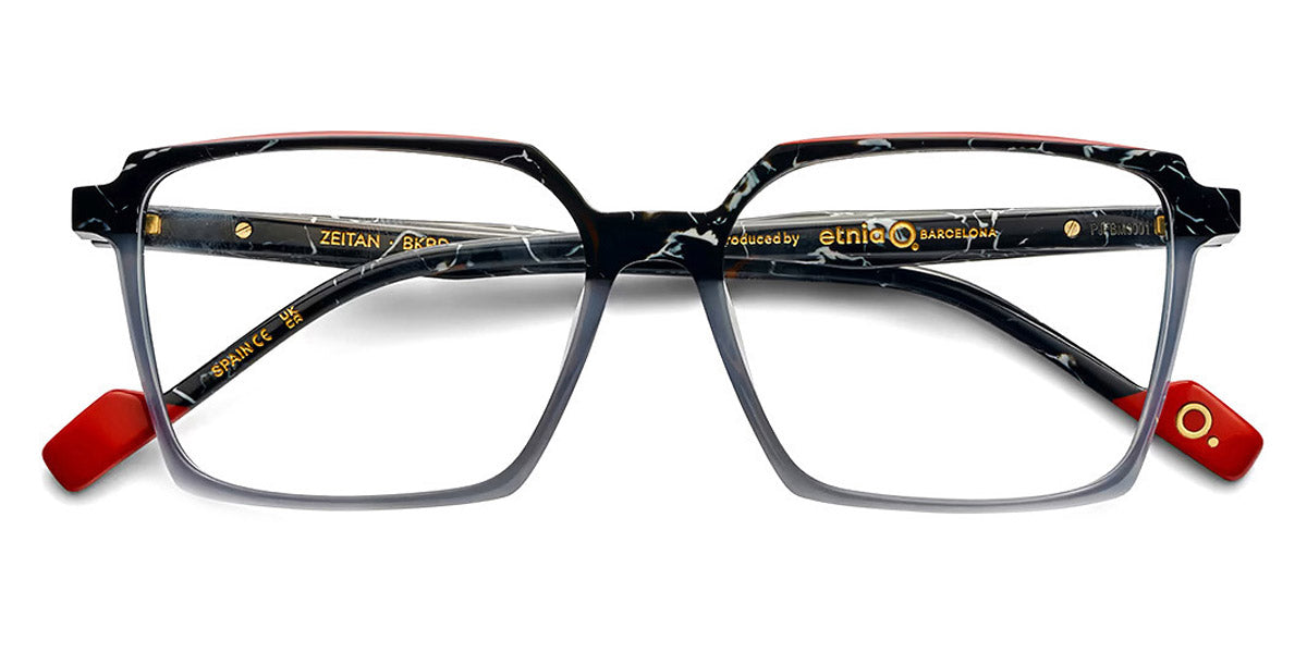 Etnia Barcelona® ZEITAN 5 ZEITAN 53O BKRD - BKRD Black/Red Eyeglasses