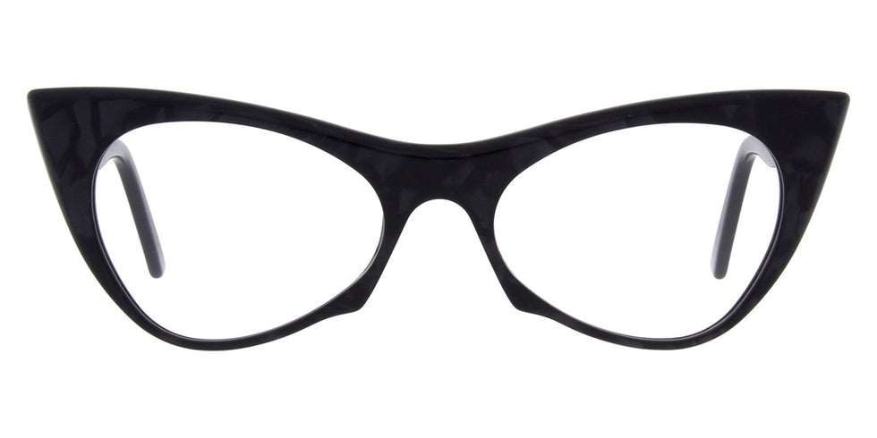 Andy Wolf® 5028 ANW 5028 2 53 - Black Eyeglasses