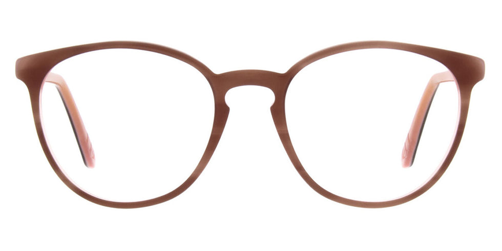 Andy Wolf® 5085 Sara ANW 5085 Sara 014 48 - Brown/Pink Eyeglasses
