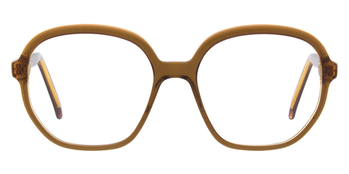 Andy Wolf® 5132 ANW 5132 03 51 - Brown/Yellow 03 Eyeglasses