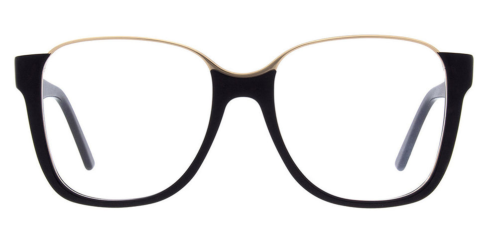 Andy Wolf® 5135 ANW 5135 01 55 - Black/Gold Eyeglasses