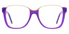 Andy Wolf® 5135 ANW 5135 04 55 - Violet/Gold Eyeglasses