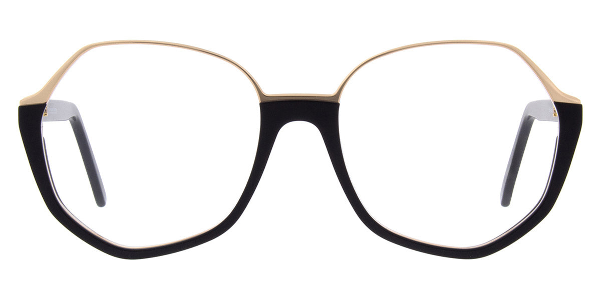 Andy Wolf® 5141 ANW 5141 01 56 - Black/Gold Eyeglasses