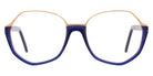 Andy Wolf® 5141 ANW 5141 03 56 - Blue/Rosegold Eyeglasses