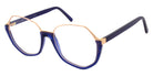 Andy Wolf® 5141 ANW 5141 03 56 - Blue/Rosegold Eyeglasses