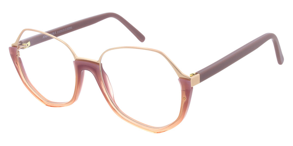 Andy Wolf® 5141 ANW 5141 05 56 - Pink/Rosegold Eyeglasses