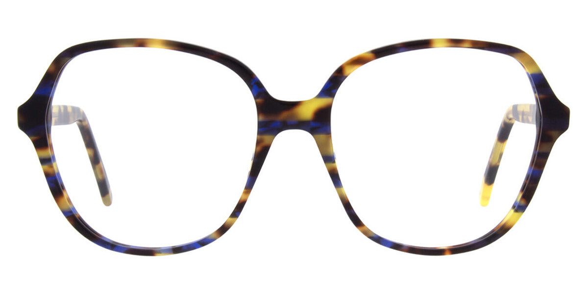 Andy Wolf® 5144 ANW 5144 04 58 - Yellow/Blue Eyeglasses