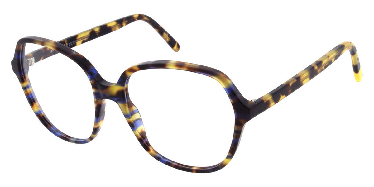 Andy Wolf® 5144 ANW 5144 04 58 - Yellow/Blue Eyeglasses