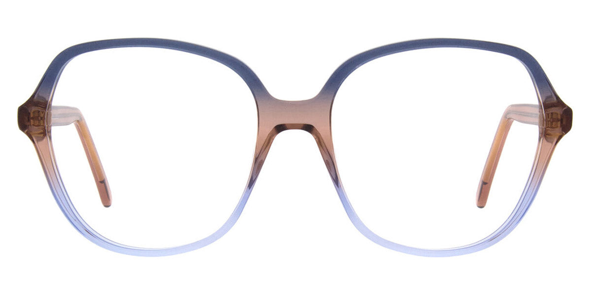 Andy Wolf® 5144 ANW 5144 06 58 - Blue/Beige Eyeglasses