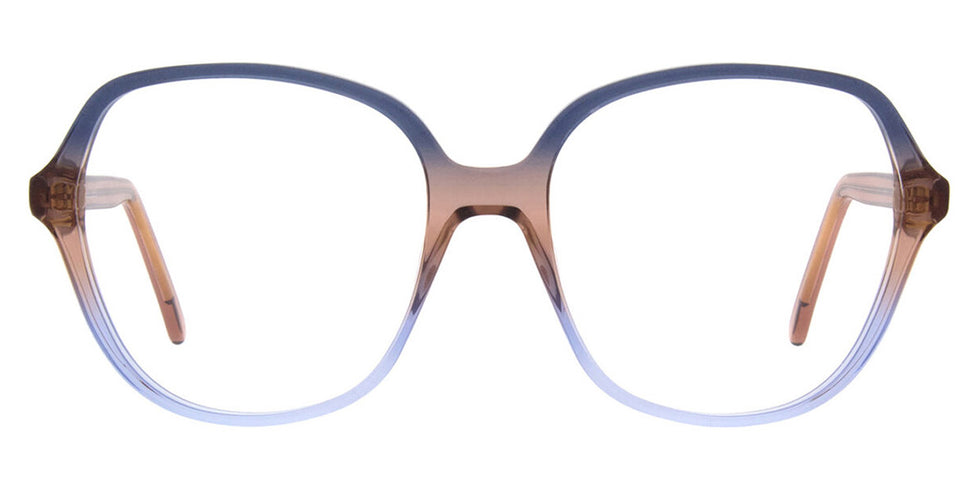 Andy Wolf® 5144 ANW 5144 06 58 - Blue/Beige Eyeglasses