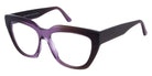 Andy Wolf® 5148 ANW 5148 03 57 - Brown/Violet Eyeglasses