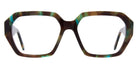 Andy Wolf® 5149 ANW 5149 03 56 - Teal/Brown Eyeglasses