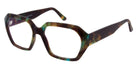 Andy Wolf® 5149 ANW 5149 03 56 - Teal/Brown Eyeglasses