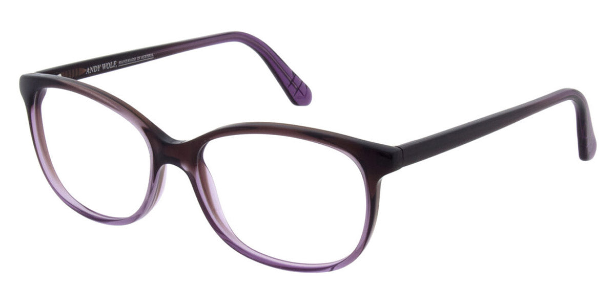 Andy Wolf® 5153 Sindy ANW 5153 Sindy 018 50 - Brown/Violet Eyeglasses