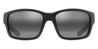Maui Jim® Mangroves 604-02 - Black Gloss with Grey interior / Neutral Grey Sunglasses