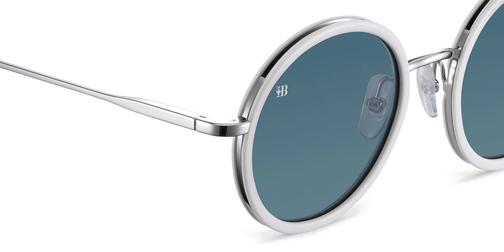 Etnia Barcelona® ALMAGRO 21 C.A. 7 AL21 L 51S WH - WH White Sunglasses