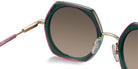 Etnia Barcelona® BAEZA 7 BAEZA 50S GR - GR Green Sunglasses