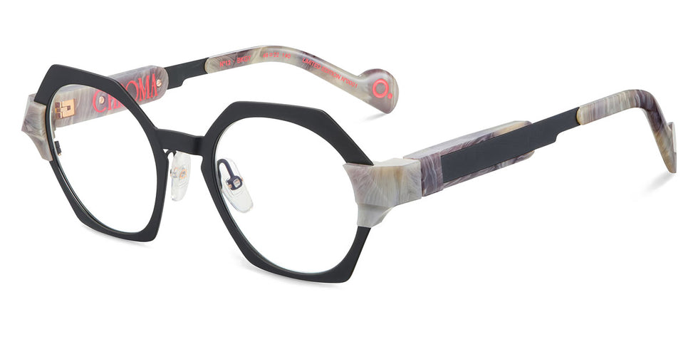 Etnia Barcelona® CHROMA N12 7 CHR012 49O BKGY - BKGY Black/Grey Eyeglasses