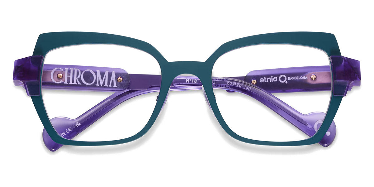 Etnia Barcelona® CHROMA N13 Square Eyeglasses - EuroOptica