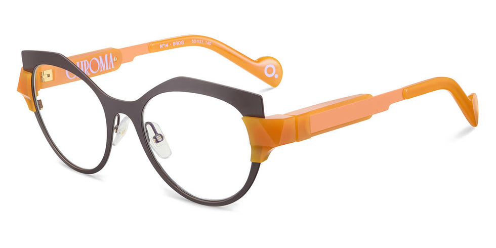 Etnia Barcelona® CHROMA N14 7 CHR014 53O BROG - BROG Brown/Orange Eyeglasses