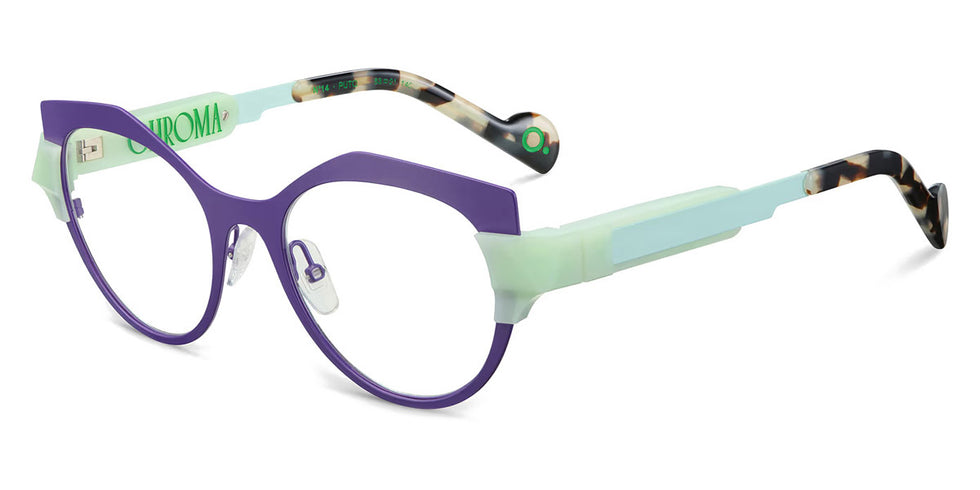 Etnia Barcelona® CHROMA N14 7 CHR014 53O PUTQ - PUTQ PU/TQ Eyeglasses